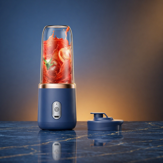 portable usb blender 400ml travel smoothie maker for gym and outdoor use