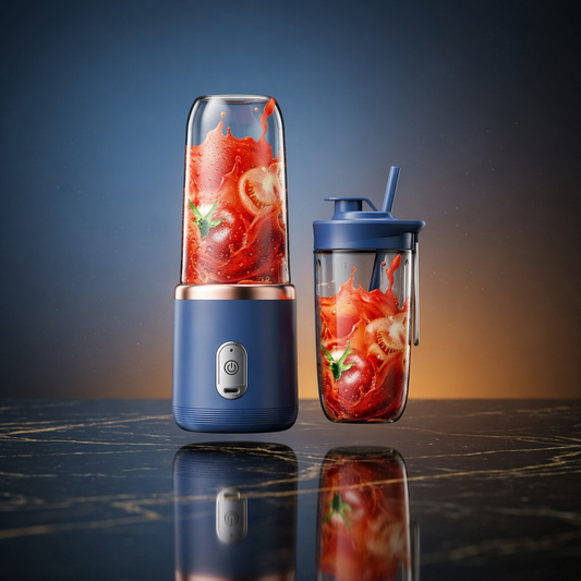 portable usb blender 400ml mini smoothie maker travel juicer compact design